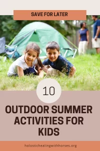outdoor summer activities for kids