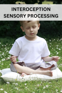 Interoception sensory processing