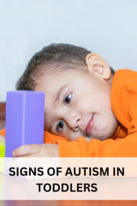 signs of autism in toddlers