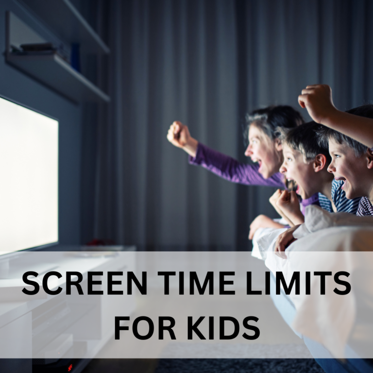 screen time limits for kids